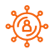 Orange icon of a person, symbolizing a group or community